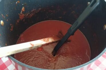 Mamma P's recipe for italian homemade tomato sauce part 5