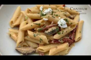 Cook Incredible Italian with Chatrium – Penne Chorizo