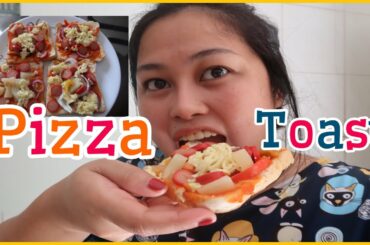 HOMEMADE PIZZA TOAST WITHOUT OVEN
