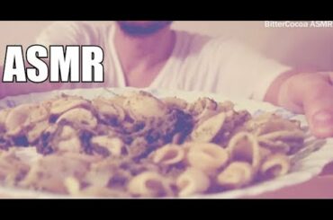 FAST ASMR ORECCHIETTE WITH CIME DI RAPA/ITALIAN PASTA *REAL EATING SOUND *MUKBANG ITA