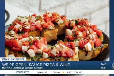 Sauce Pizza & Wine sells Italian fare