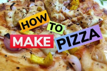 I made Pizza during Lockdown (How to Make Pizza in Microwave oven) - lockdown recipe