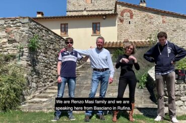 Hello and cheers from the Renzo Masi family