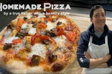 Homemade Pizza by a true Italian with a healthy style | In Cucina con Elena