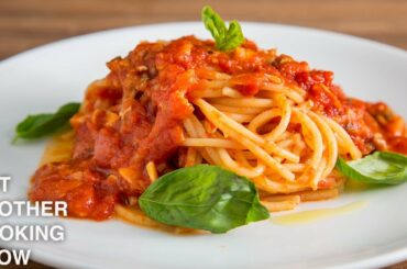 PASTA with RED CLAM SAUCE