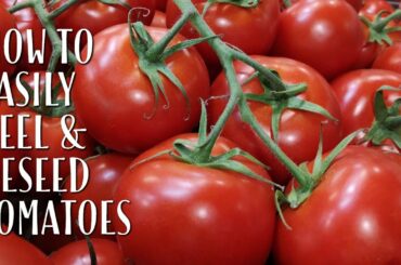 How to Easily Peel and Deseed Tomatoes - Mamma Giuliana