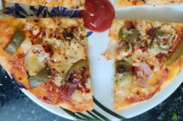 Pizza Recipe in tamil | Home made Pizza without oven| Pizza Dough | Quarantine cooking | MMC