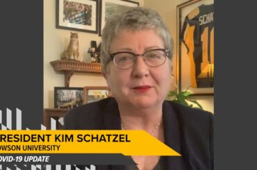 President Schatzel COVID-19 Update, May 6, 2020 - Towson University