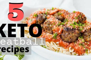 5 KETO MEATBALL RECIPES - AIR FRYER | OVEN | STOVE (Italian, Taco, Pizza, Buffalo Chicken & Asian)