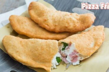 Ricetta PIZZA FRITTA NAPOLETANA /Italian Cuisine with stuffed fried Panzerotti or Pizza
