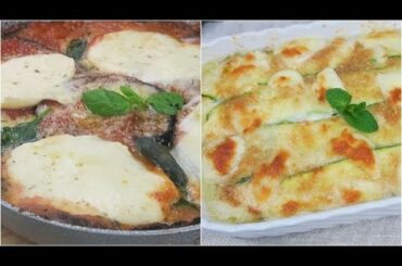 Here's 3 delicious alternative to the classic italian parmesan!