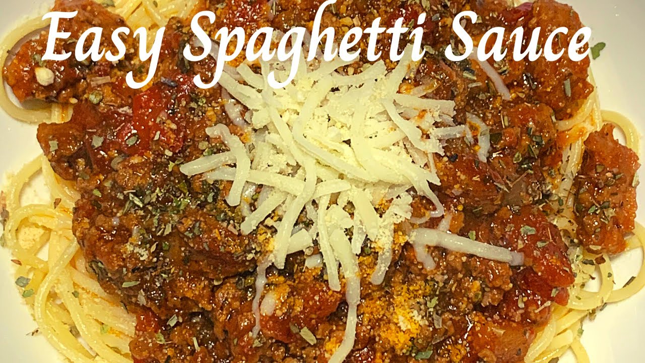 HOW TO: EASY SPAGHETTI SAUCE RECIPE | COOKING TUTORIAL | EASY FOOD RECIPE | HOW TO: EASY SPAGHETTI SAUCE RECIPE | COOKING TUTORIAL | EASY FOOD RECIPE |