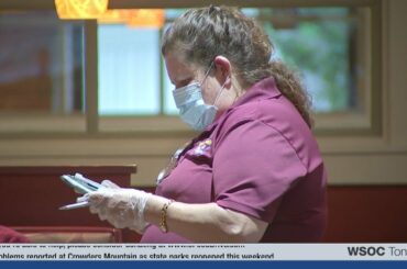 Customers happy to get back inside South Carolina restaurants