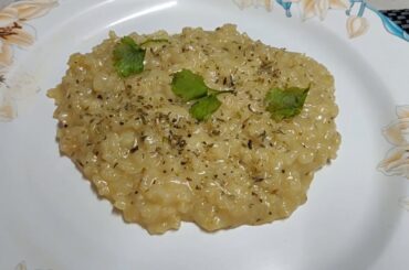 How to Make Perfect Mushroom Celery Risotto.