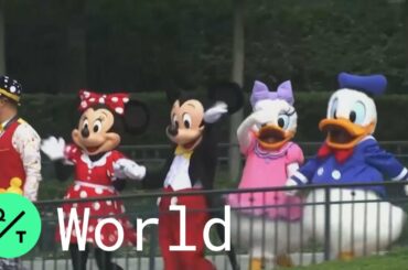 Shanghai Disneyland Reopens With Coronavirus Precautions in China