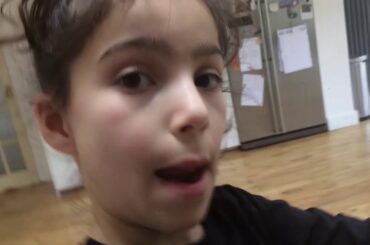 Me and my sister making Italian spaghetti