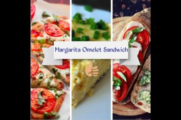 Margarita on flatbread,Lush Omelet,Italian Sandwich.Маргарита на лепешке,Омлет,Итальянский бутерброд
