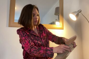 YSL UPTOWN POUCH Croc White with Silver Unboxing