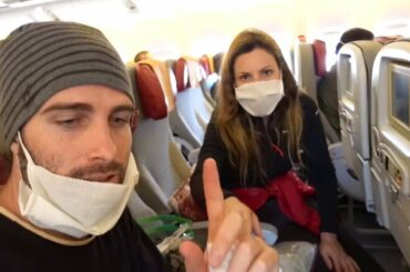 FLYING to ITALY during the coronavirus global PANDEMIC / Expensive repatriation flight