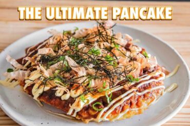 [ Piseth Official ]    FLUFFIEST OKONOMIYAKI EVER! You Need to try these! Raohe Night Market