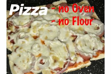 Pizza in a Pan | No Oven No Flour | Pizza Recipe at Home