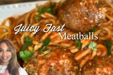 How to Make The Juiciest Parmesan Meatballs 🌱 !!!