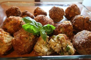 Arancini Italian Recipe || Vegan || rice balls