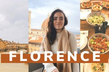FLORENCE, ITALY VLOG // thanksgiving in italy, ponte vecchio, accademia, shopping