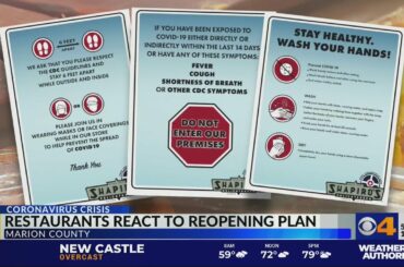 Marion County restaurants react to reopening plan