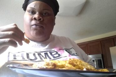 Air fryer Meals! Making Homemade gyro and Greek salad!!  Almost forgot Homemade potato wedges!!!