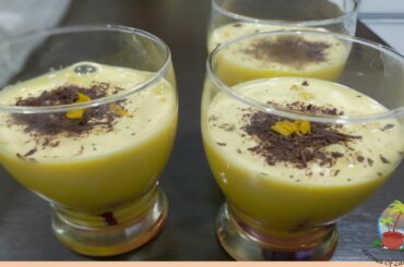 ZABAGLIONE - ITALIAN WARM CUSTARD (NO ALCOHOL )