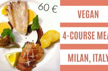 4-COURSE ITALIAN LUNCH AFFORDABLE | VEGAN | JOIA RESTAURANT MILAN