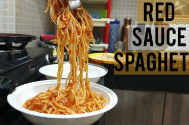 Best Red Sauce Spaghetti Pasta | रेड सॉस पास्ता बनाने की आसान रेसिपी | Anusha's World