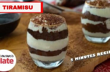 5 MINUTES EASY TIRAMISU RECIPE | How to Make Tiramisu in a Glass (No Eggs)