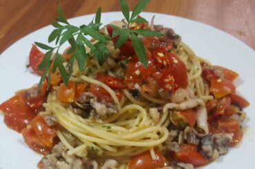 Seafood spaghetti | simple recipe | Chef jcorbizo