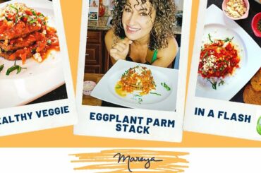 Healthy Italian Food - Eggplant Parmesan