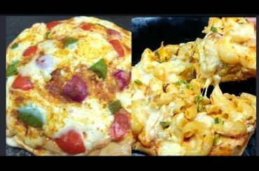 Lockdown pizza recipe / pizza base recipe at home / cheese Burst Pizza without oven & without yeast
