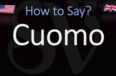 How to Pronounce Cuomo? (CORRECTLY)