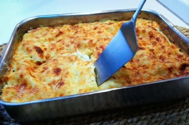 Yummy! Vegetable Lasagne. Zucchini and Shrimp Lasagna.