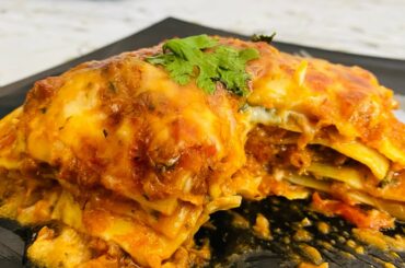 How To Make Classic Italian LASAGNA recipe In Tamil