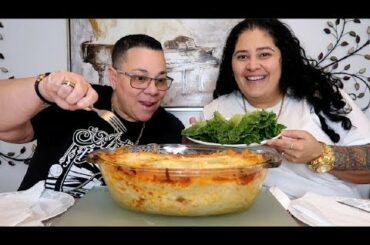 HOMEMADE CHESSY LASAGNA PASTA 🍝 MUKBANG EATING SHOW