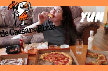 Little Caesars MUKBANG