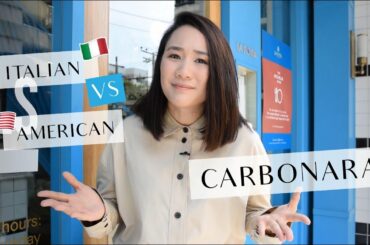 There’s only one authentic carbonara, and that’s Italian