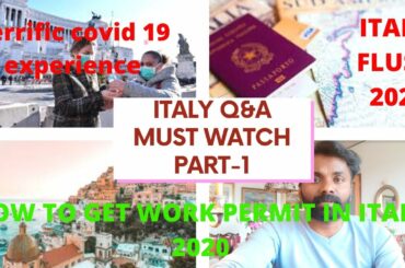 EUROPE MALAYALAM| ITALY Q&A WITH AJITH|FLUSSI 2020|TERRIFIC COVID-19 EXP| ITALY WORK VISA MALAYALAM
