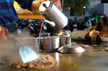 Night Market Teppanyaki - Street Food in Taiwan