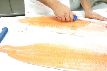 #salomn cutting#chef sam # italian food # sinhalen # sri lankan cook