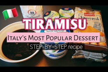 Tiramisu Recipe (Without Alcohol) || 10-MINUTE CLASSIC ITALIAN DESSERT || Paano Gumawa Ng Tiramisu