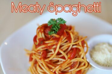 MEATY ITALIAN SPAGHETTI RECIPE | MESA QUEEN 👑