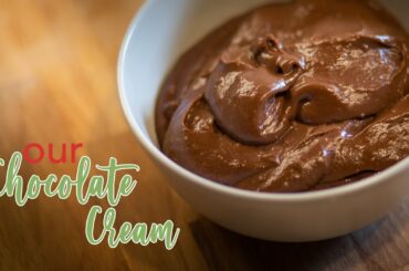 Fast Delicious Dessert Recipe - Italian Chocolate Cream - Easy and Tasty