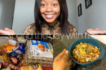 Spend the day with me ft cooking session👩🏾‍🍳